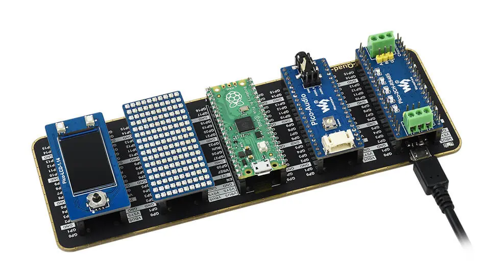 Pico için Dörtlü GPIO Genişletici | SAMM Market
