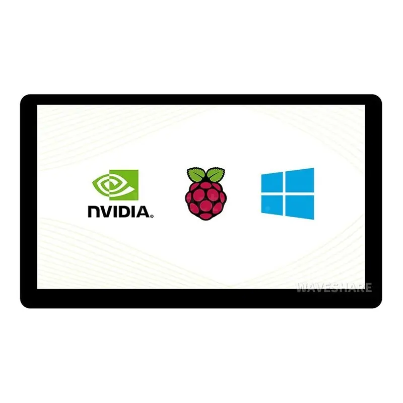 Raspberry Pi 15.6 inç 1920x1080 HDMI, IPS Dokunmatik LCD Ekran