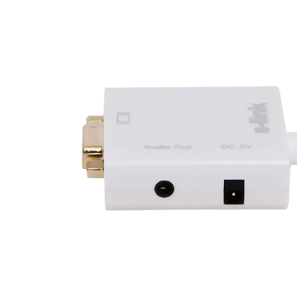 Mini HDMI to VGA + Ses Dönüştürücü