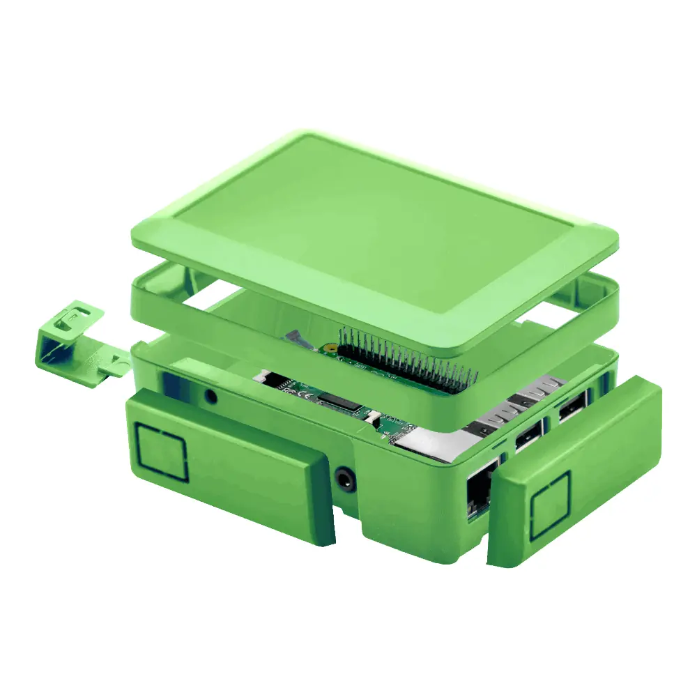 Raspberry Pi 2 ve 3 Kutu Yeşil