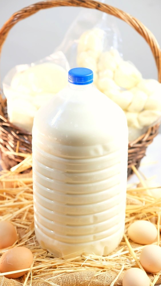 5 Litre Çiğ Süt – Simental İnek Sütü 