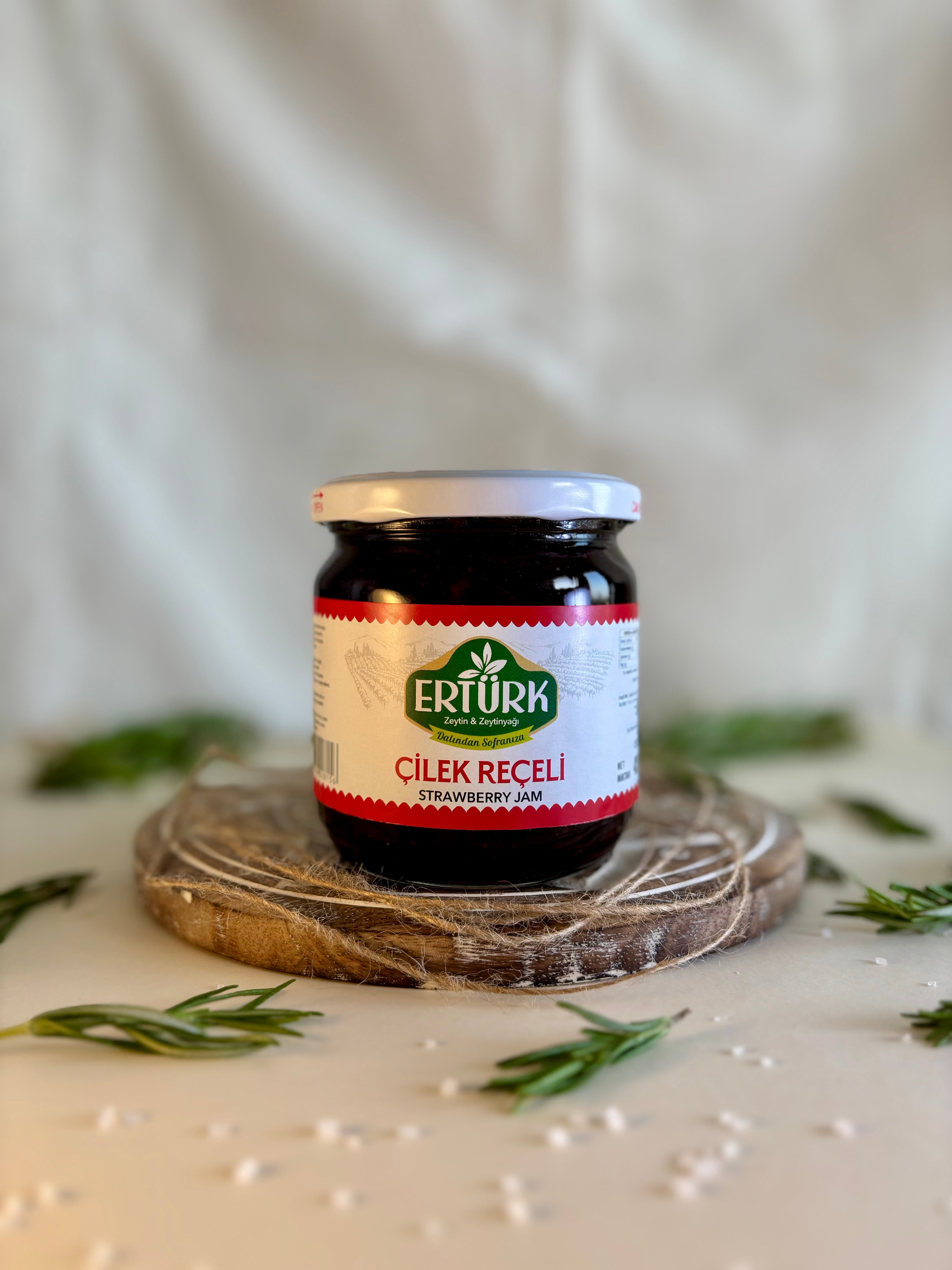 Çilek Reçeli 425 cc (475 gr) %100 Ev Yapımı