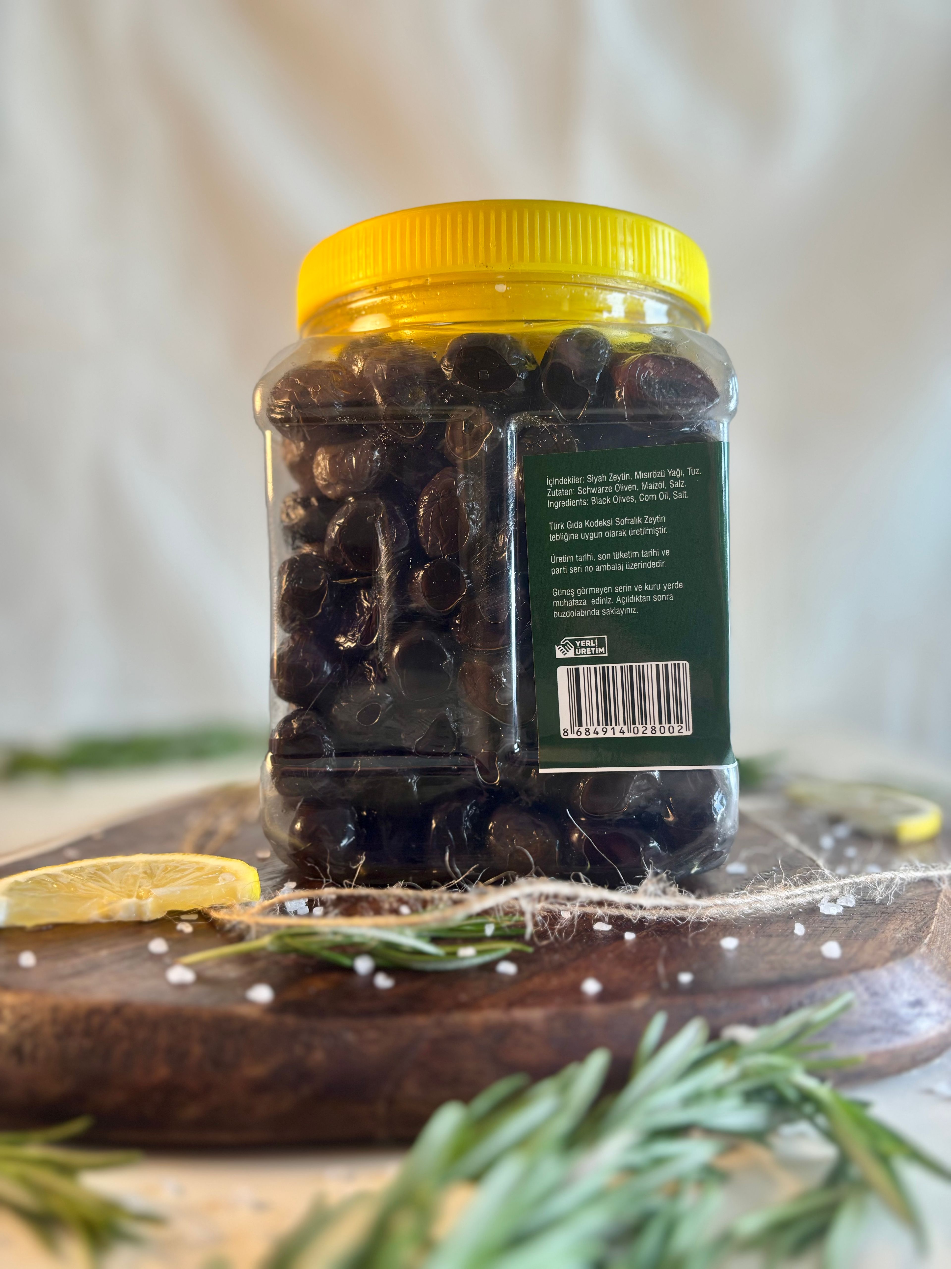 Star (231-260) Az Tuzlu Taş Baskı Siyah Zeytin 1 Kg
