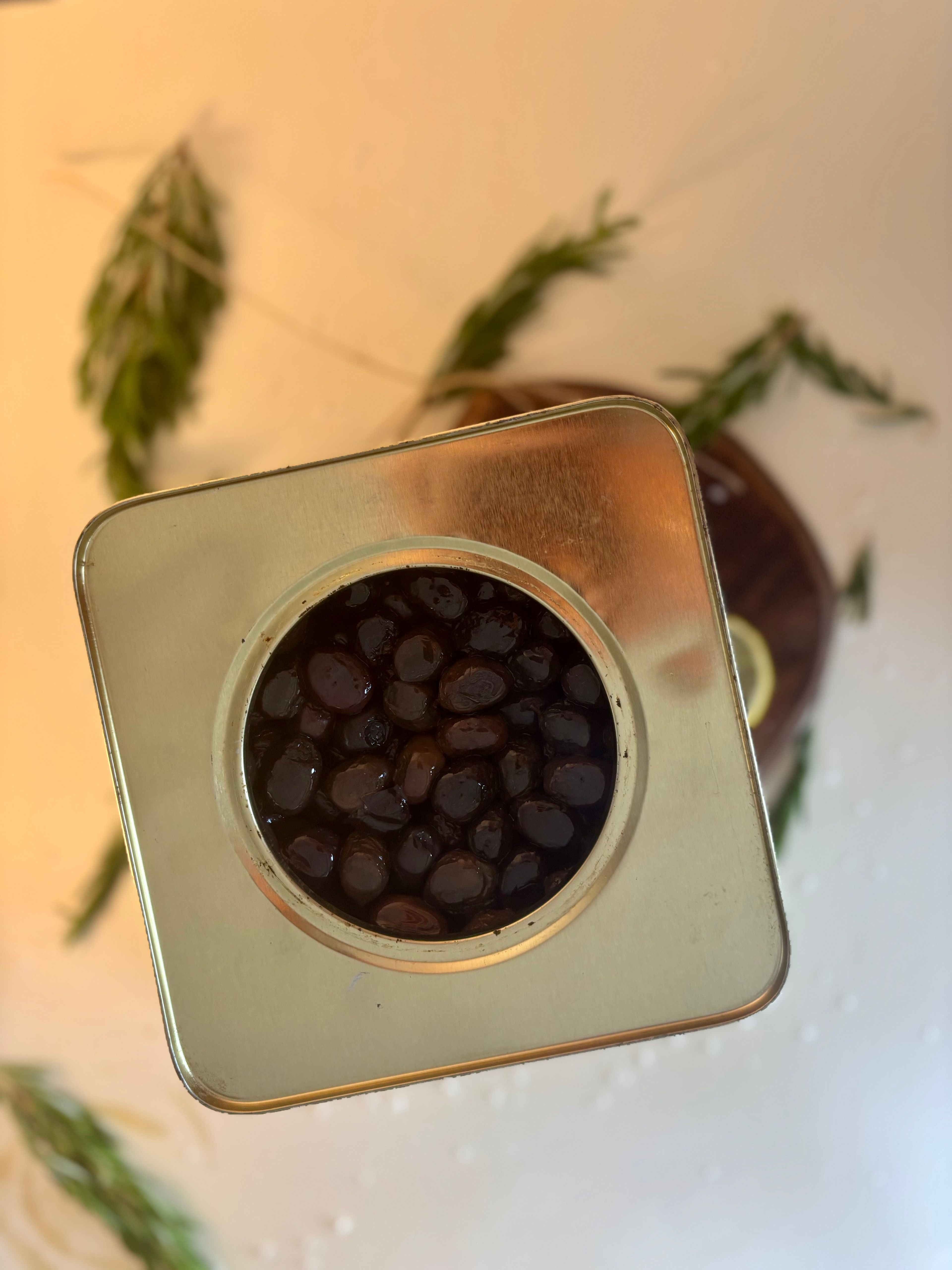 Süper (381-430) Taş Baskı Az Tuzlu Tansiyon Dostu Siyah Zeytin 3 Kg
