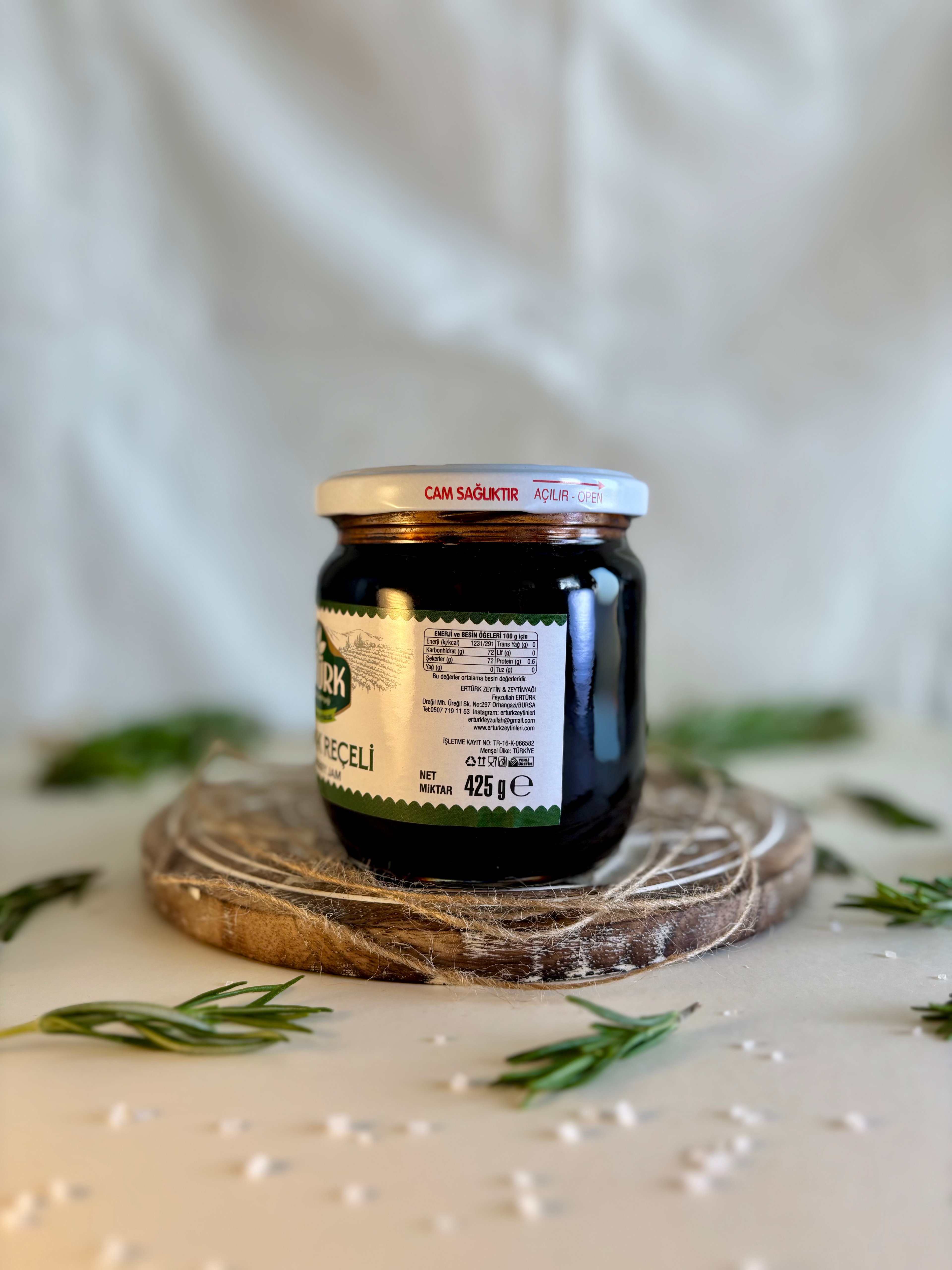 Kozalak Reçeli 425 cc (475 gr) %100 Ev Yapımı