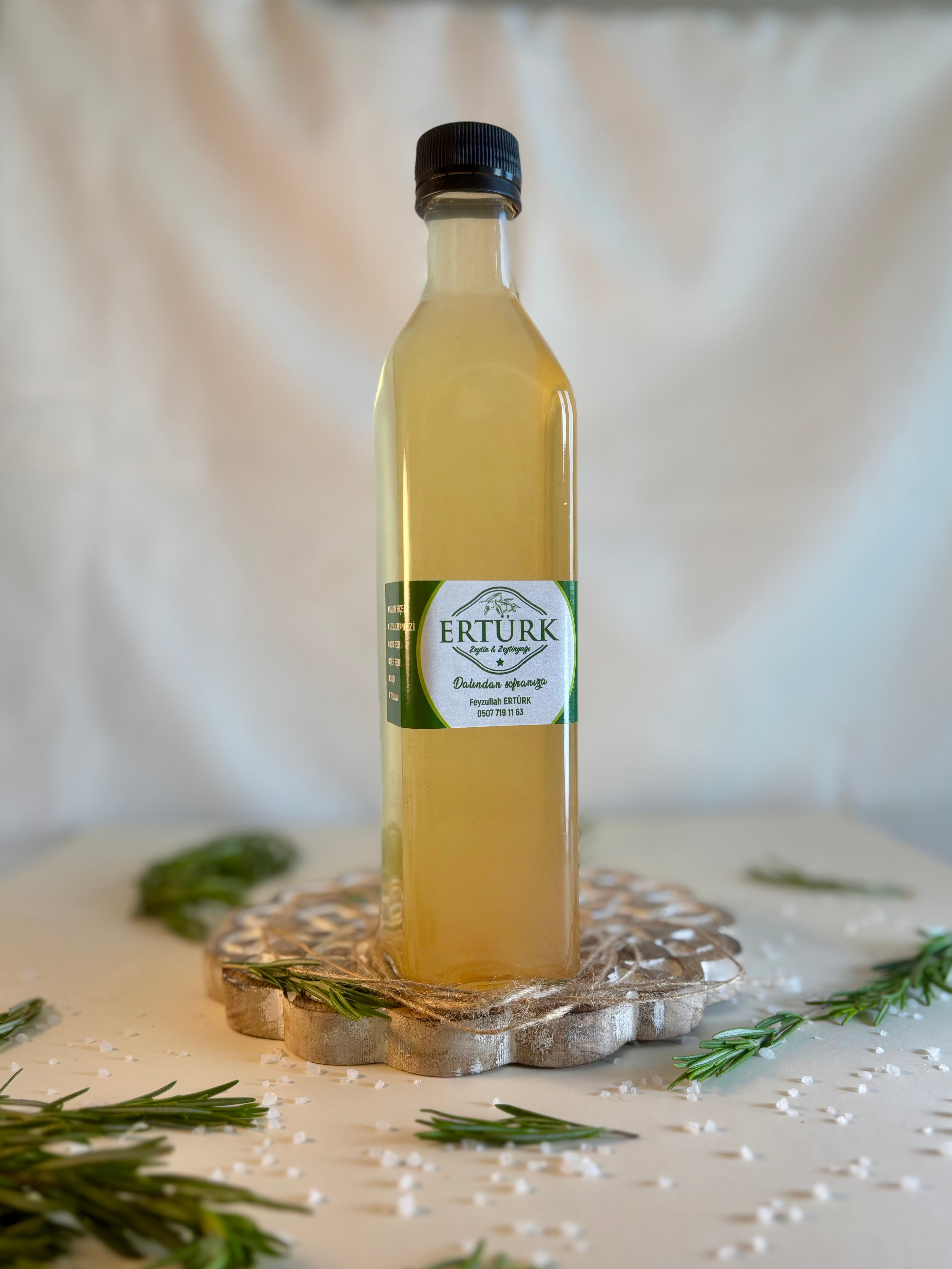 Organik Elma Sirkesi 500 ml