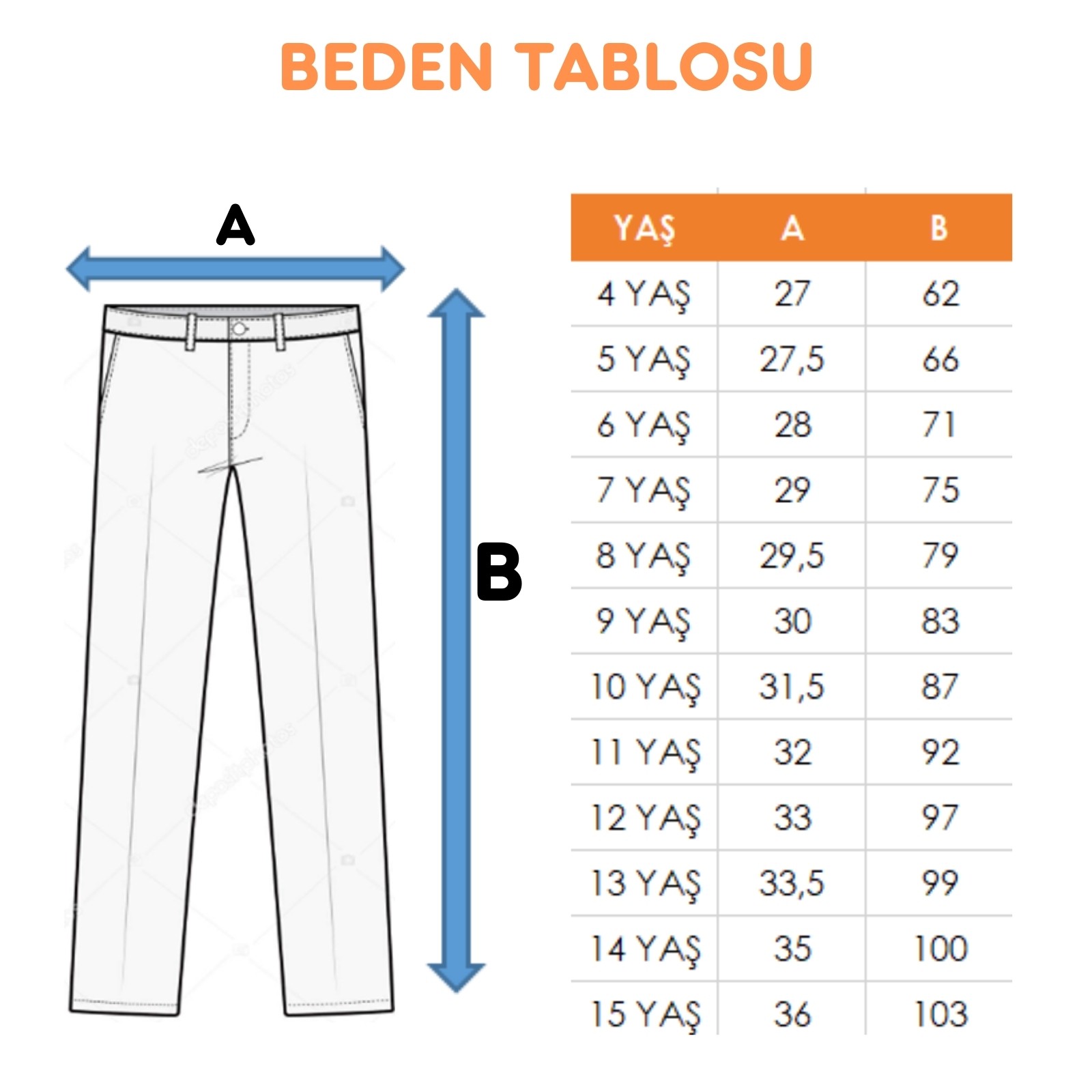 Kız Çocuk Diz Pensli Kot Pantolon 2197