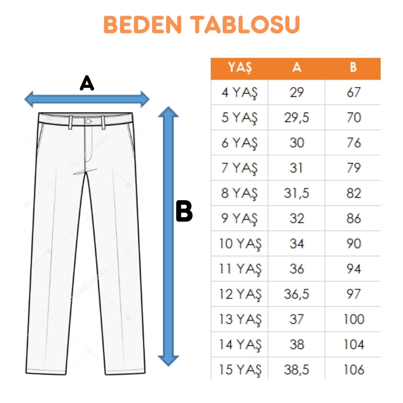 Kız Çocuk Diz Kırmalı Kot Pantolon 2185