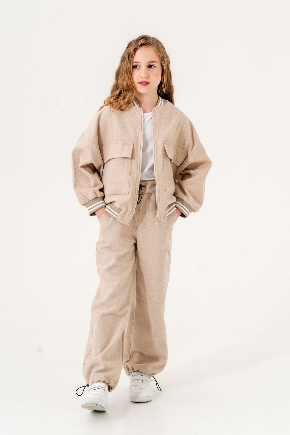 Kız Çocuk Bomber Ceket 1535
