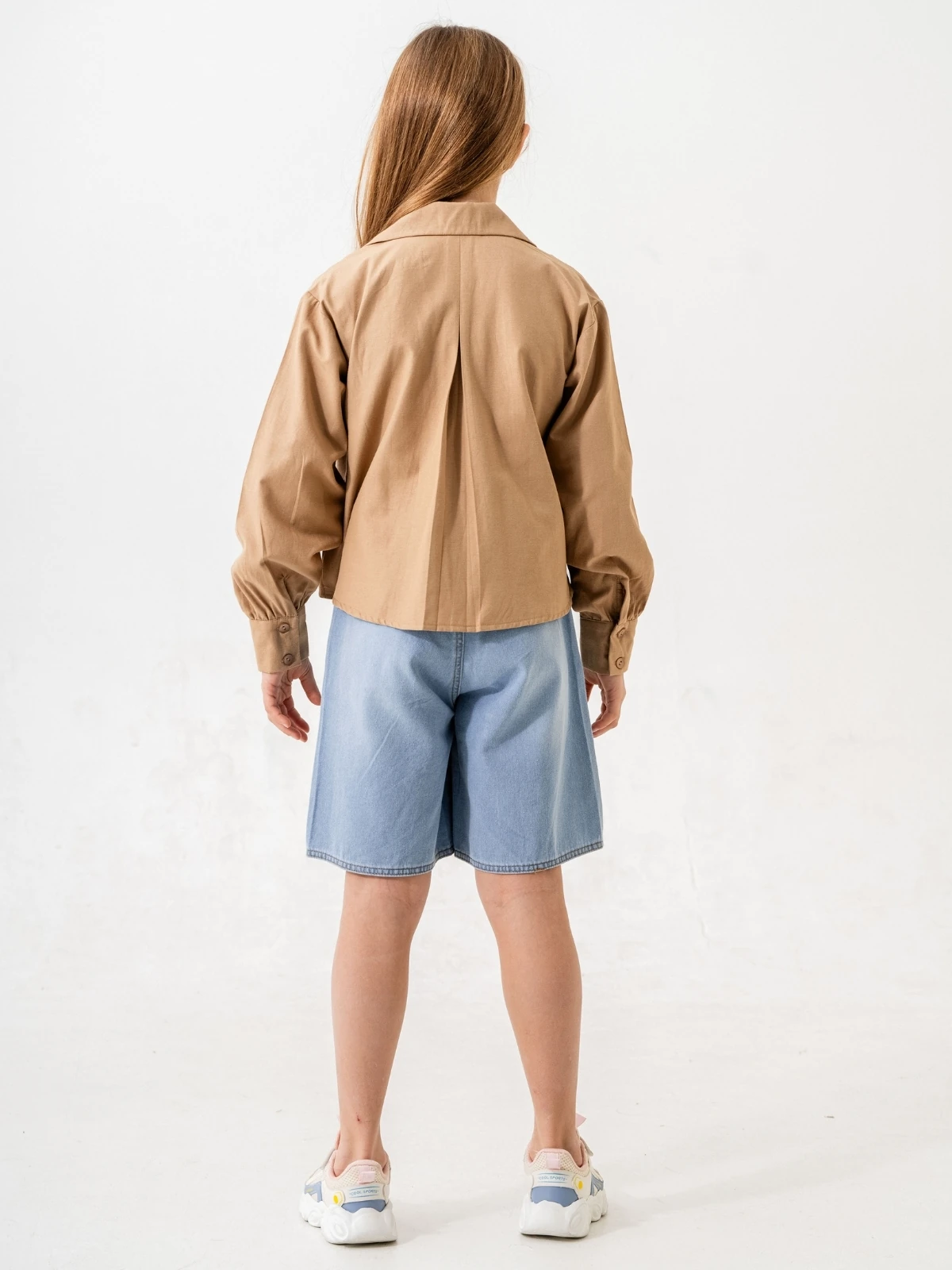 Kız Çocuk Gizli Patlı Gömlek 3161