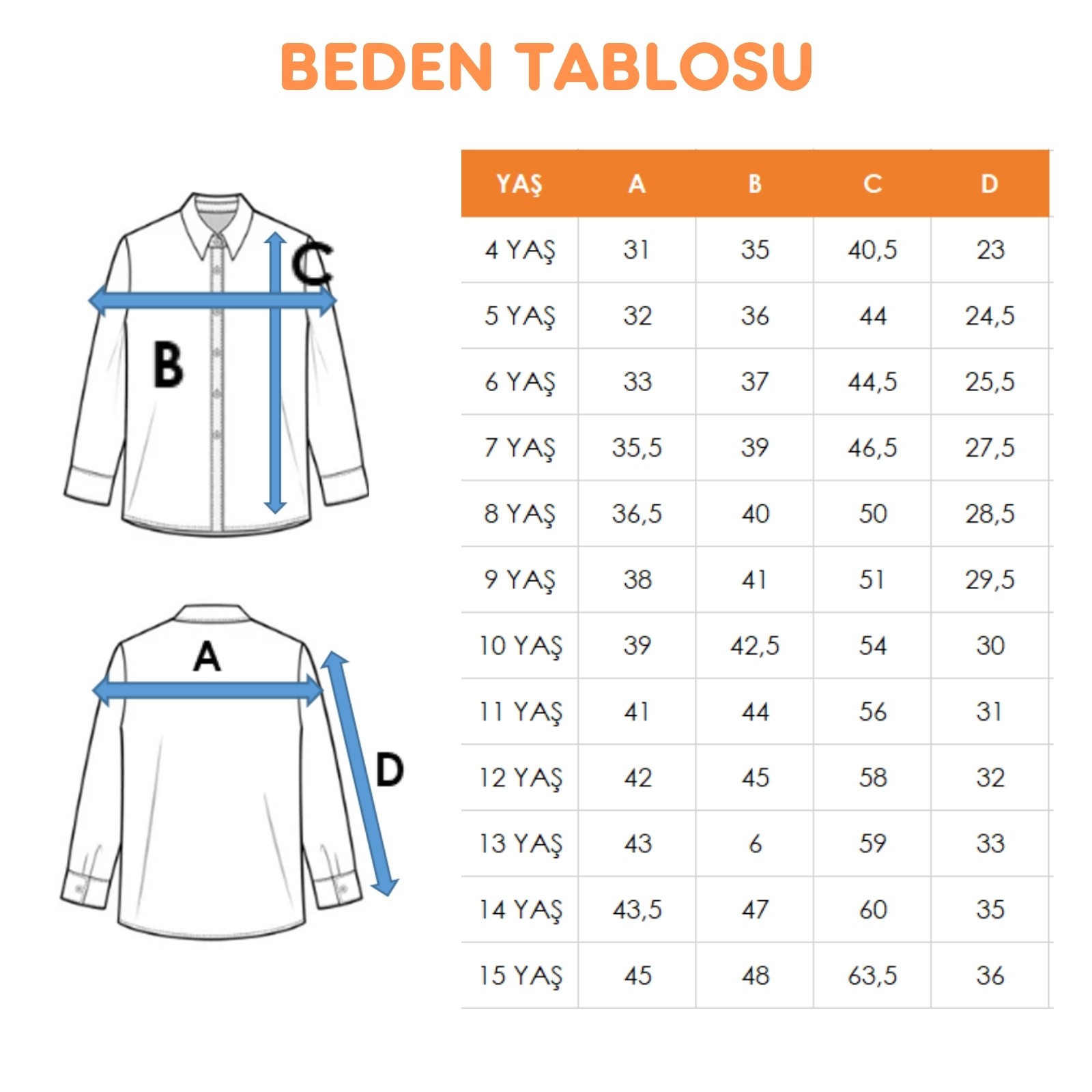 Kız Çocuk Kol Büzgülü Gömlek 3149