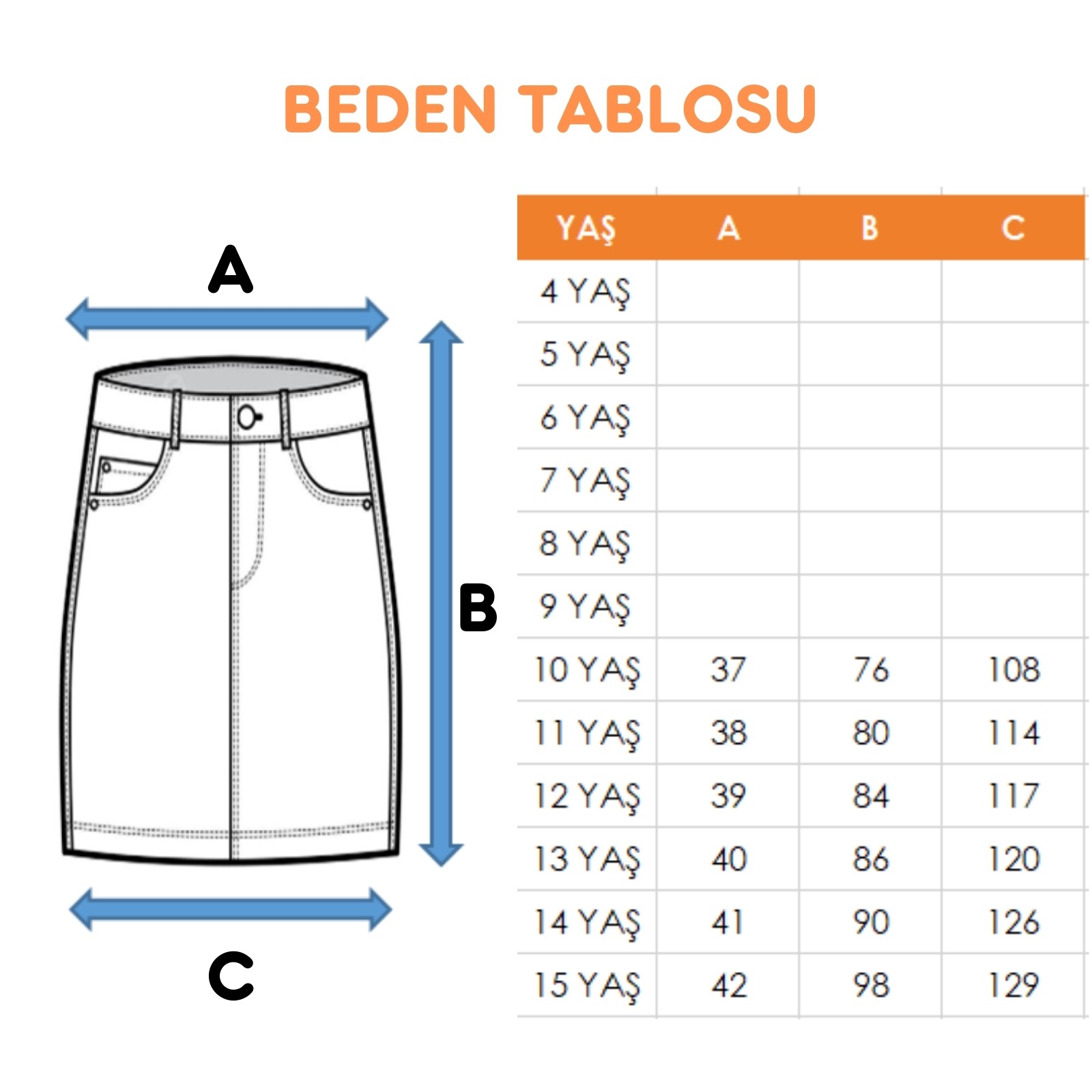 Kız Çocuk Uzun Kloş Etek 2953