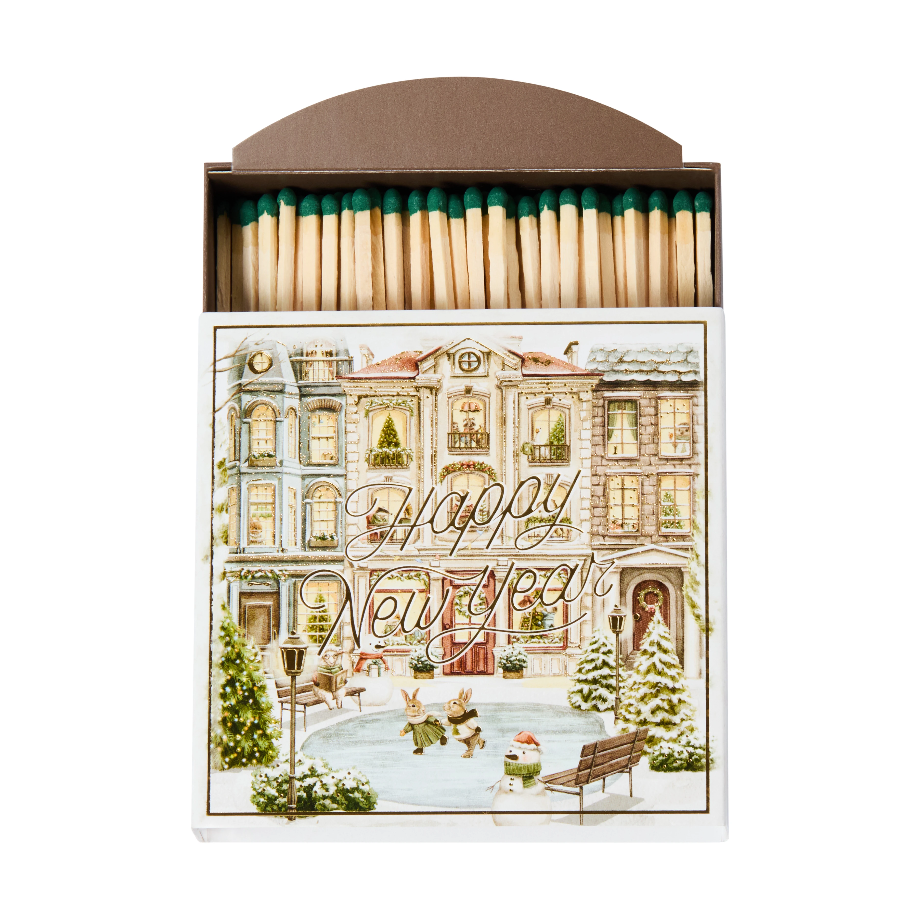 HAPPY NEW YEAR UZUN KİBRİT KUTUSU