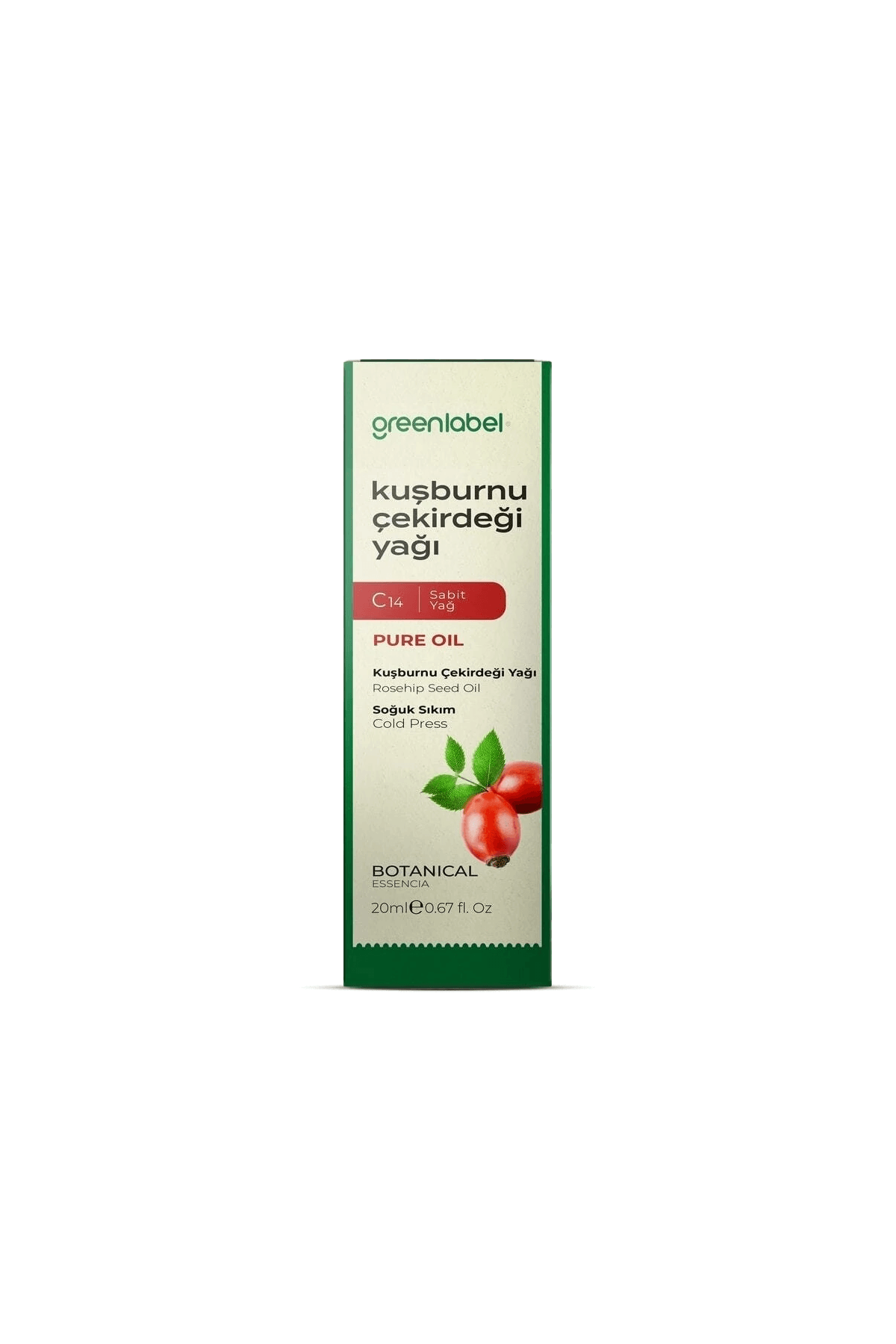 Kuşburnu Çekirdeği Yağı 20ml.