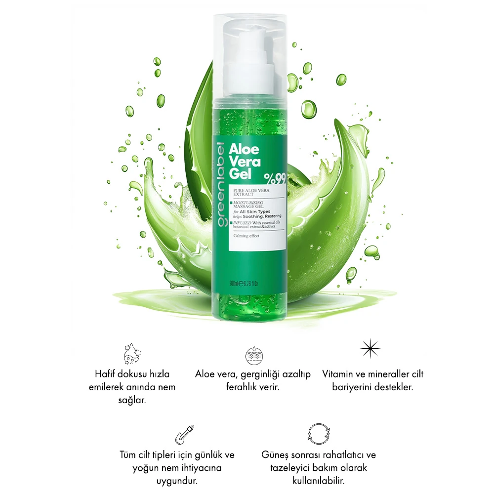 Aloe Vera Gel - Aloe Vera Vcut Bakm Jeli 200 ML