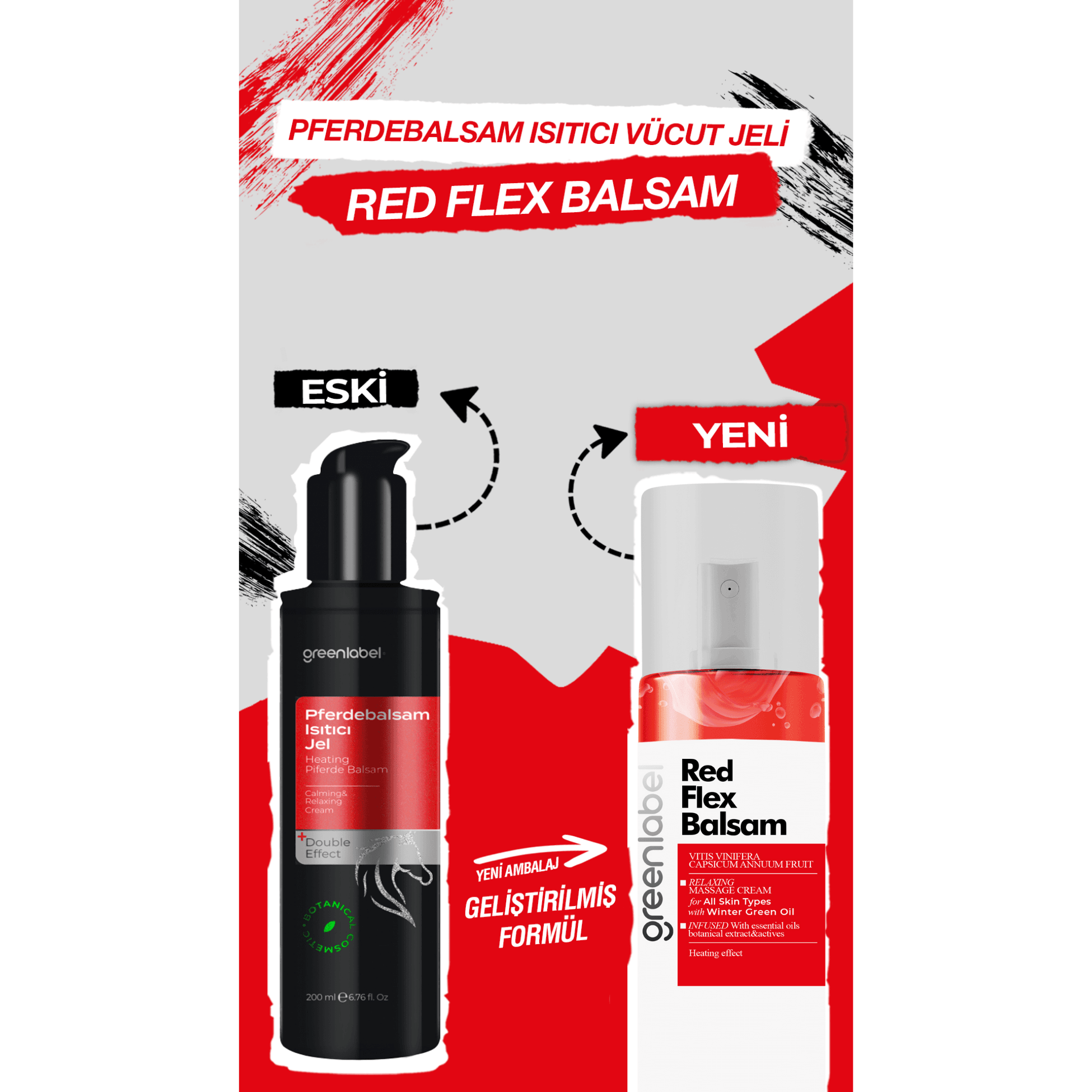 Red Flex Balsam - Pferdebalsam Isıtıcı Vücut Jeli 200 ML