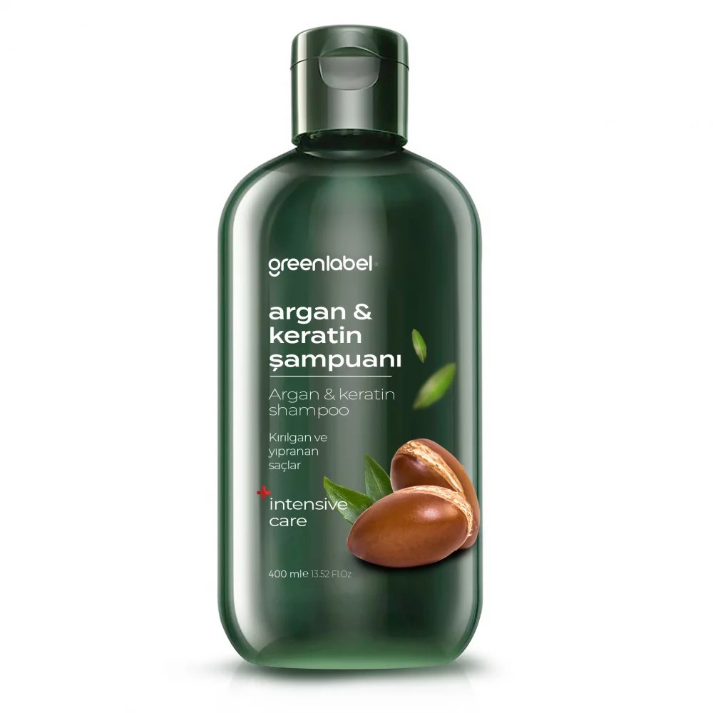 Anti-Dandruff Nourishing and Repairing Shampoo with Argan and Keratin Extract 400 ml
