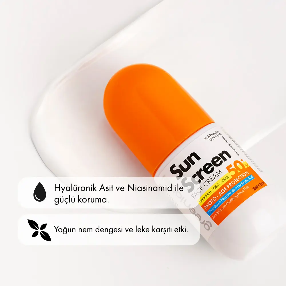 Sun Screen Face Cream +50SPF 50 ML