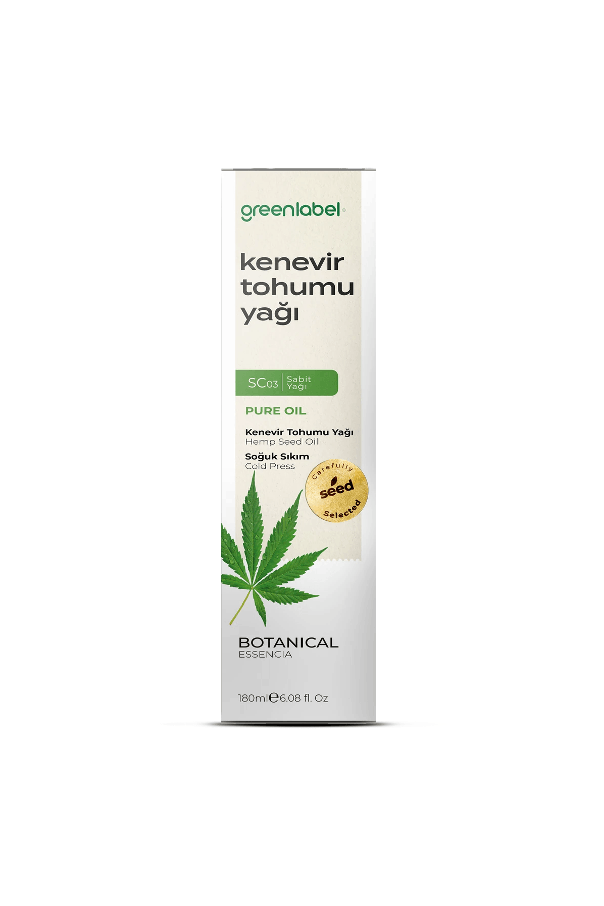 Kenevir Tohumu Yağı 180ml.