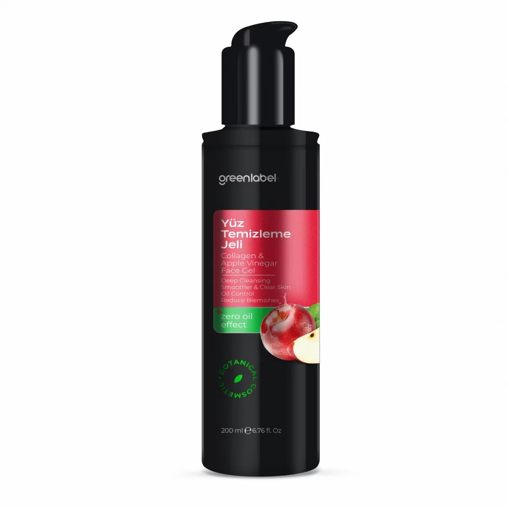 Apple Cider Vinegar & Collagen Extract Purifying Facial Cleansing Gel 200 ML main variant image