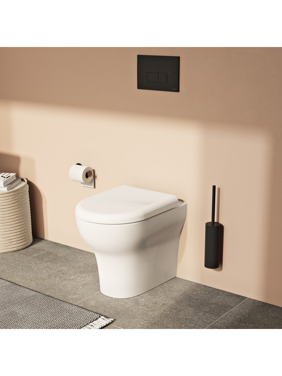 VitrA Loop R 740-0611 Kumanda Paneli, Mat Siyah