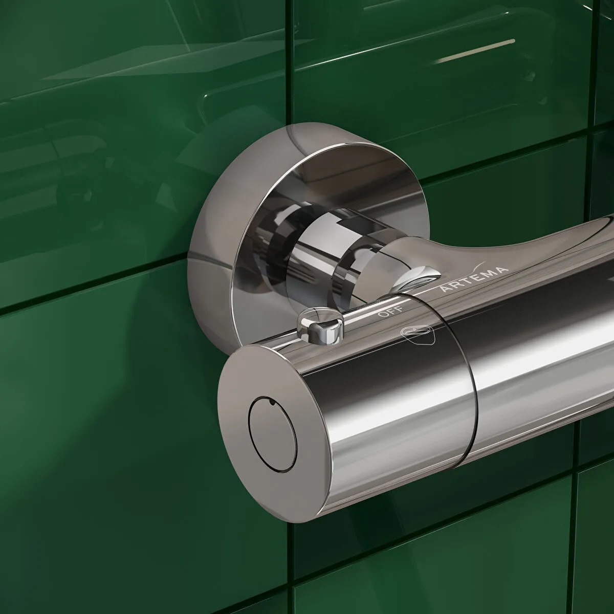 Artema Duş Sistemleri A47209, Aquaheat Bliss 250b Banyo Sistemi, Krom