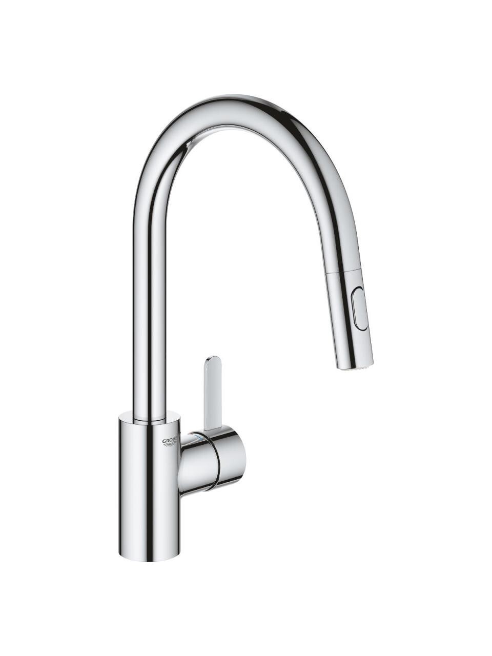 Grohe Eviye Bataryası Spiralli 2 Fonk. Eurocosmo Krom- 31481001