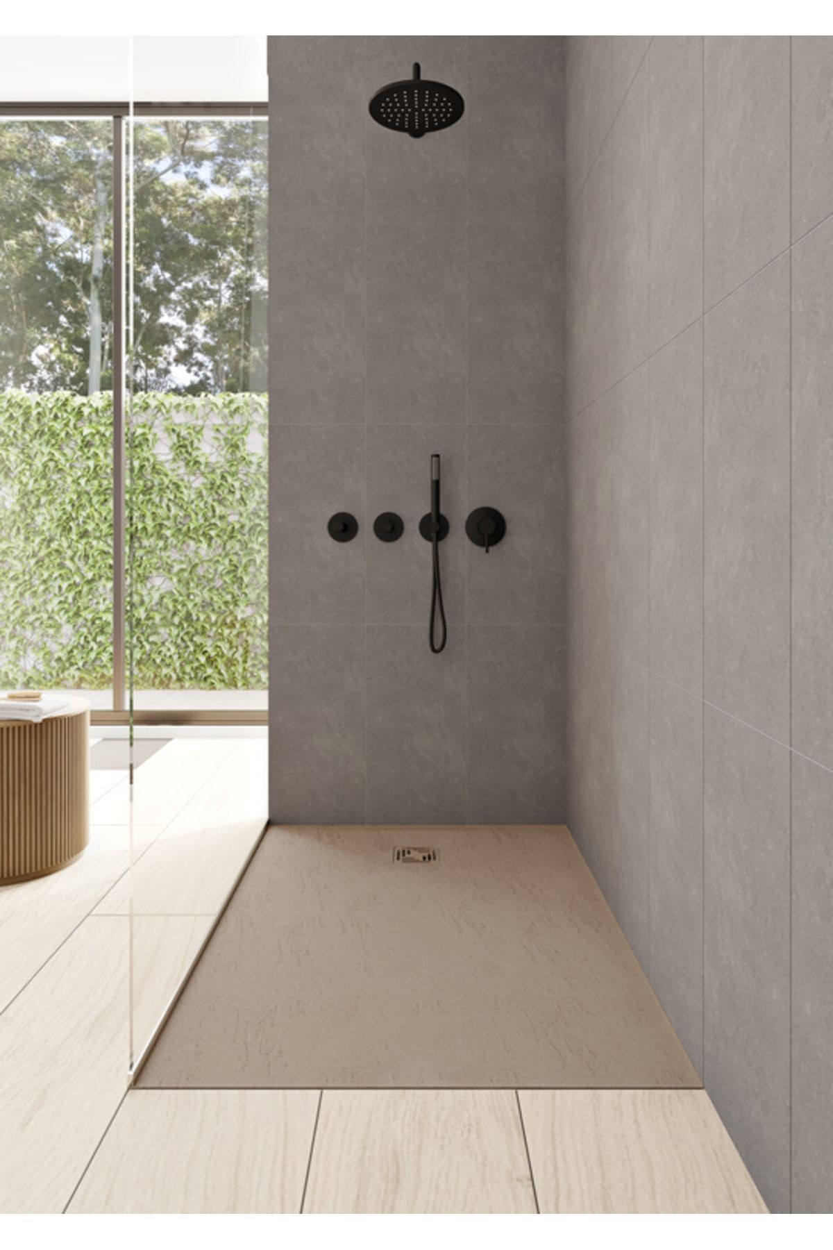 Vitra Origin A4554336 1f El Duşu Takımı Mat Siyah