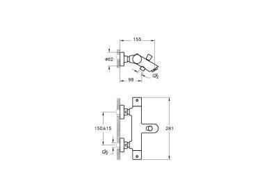 Artema AquaHeat A4721036 Banyo Bataryası, Mat Siyah
