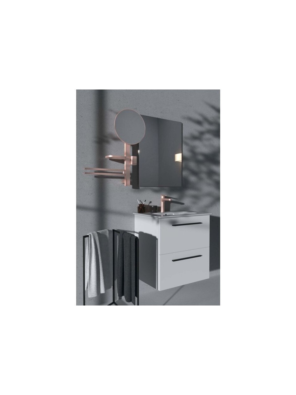 Ideal Standard Cerafine Lavabo Bataryası, Mat Pembe BD131RO