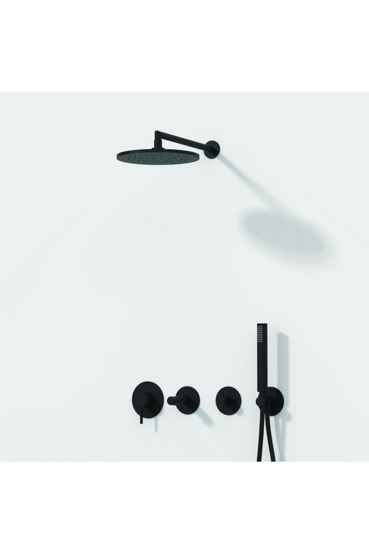 Vitra Origin A4554336 1f El Duşu Takımı Mat Siyah