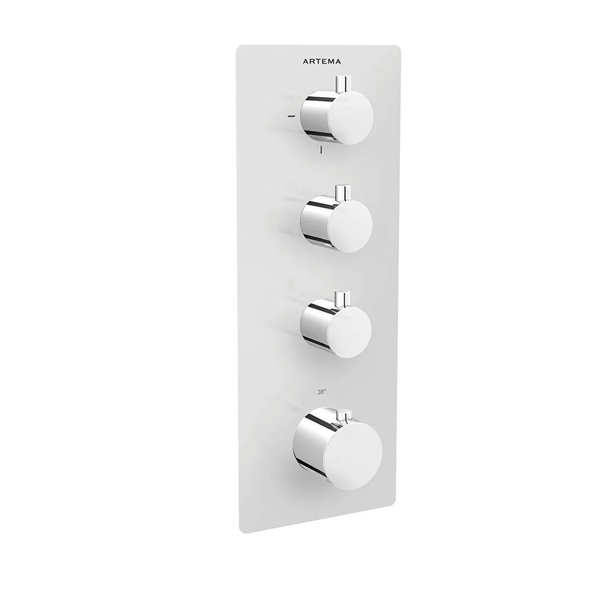 Artema A47189 AquaHeat S5 Ankastre Banyo/Duş Bataryası (5 Yollu Yönlendirici)