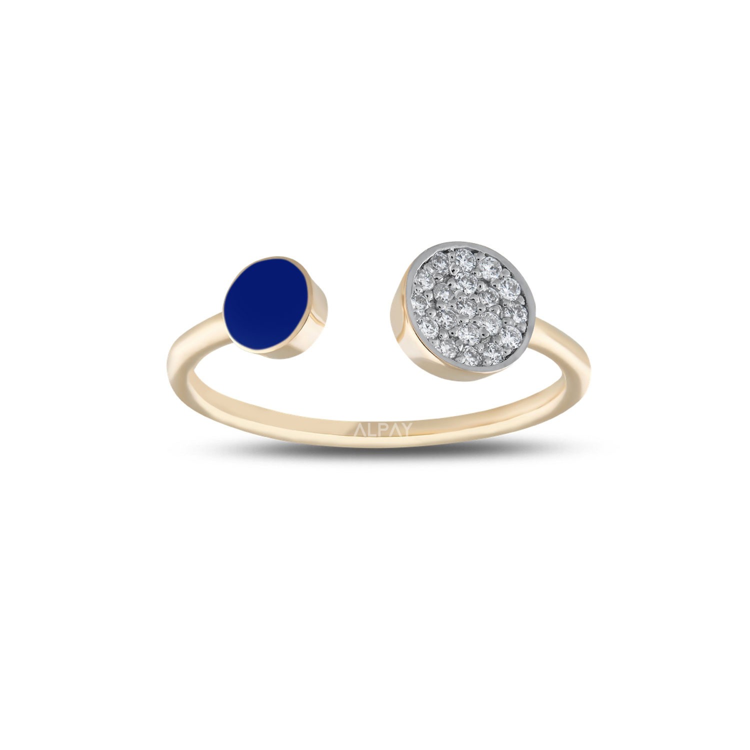 Alpay Jewellery 0,12 Karat Diamantring