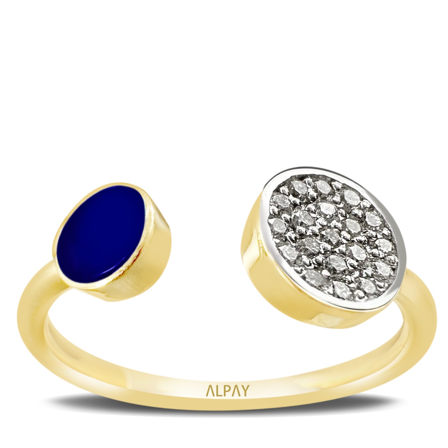 Alpay Jewellery 0,12 Karat Diamantring