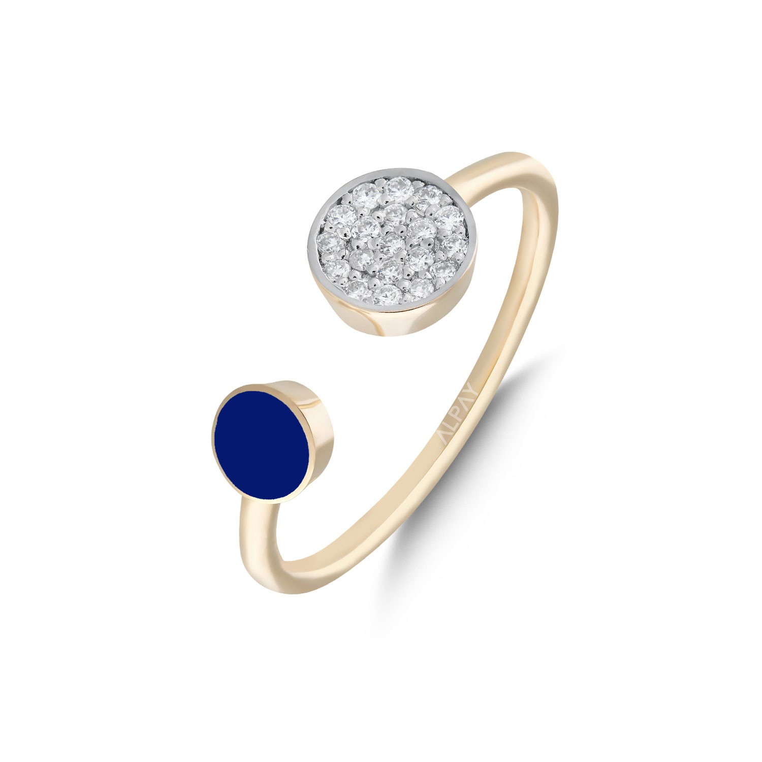 Alpay Jewellery 0,12 Karat Diamantring