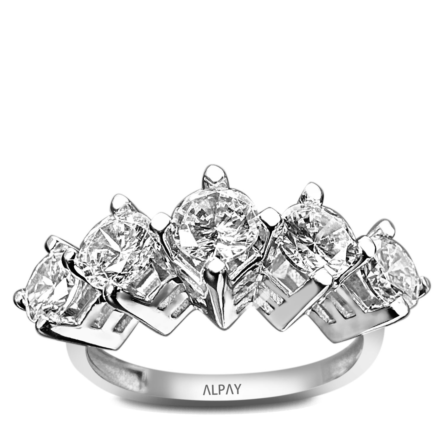 Alpay Jewellery 14 Ayar Altın Yüzük