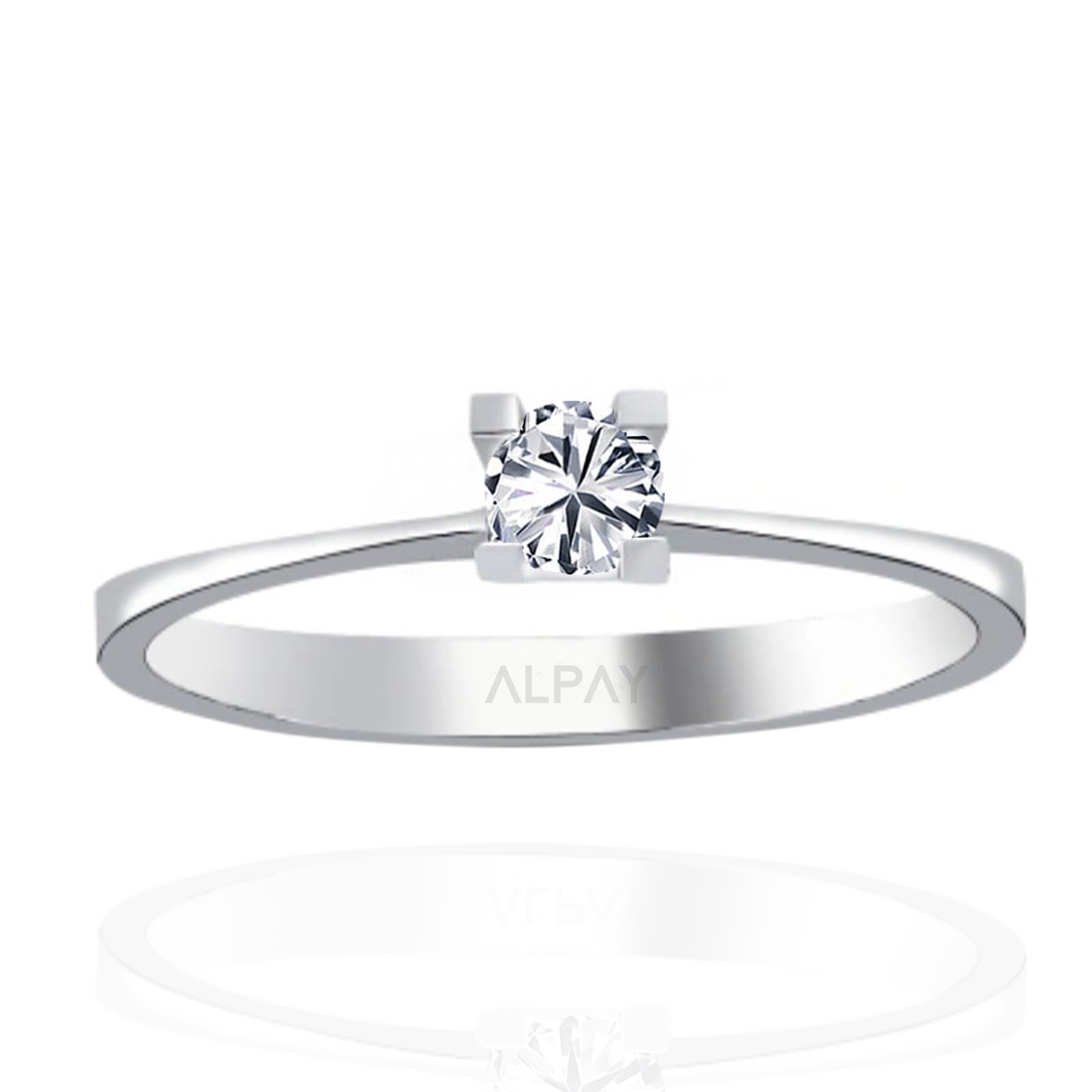 Alpay Jewelery 0.15 Carat Diamond Ring