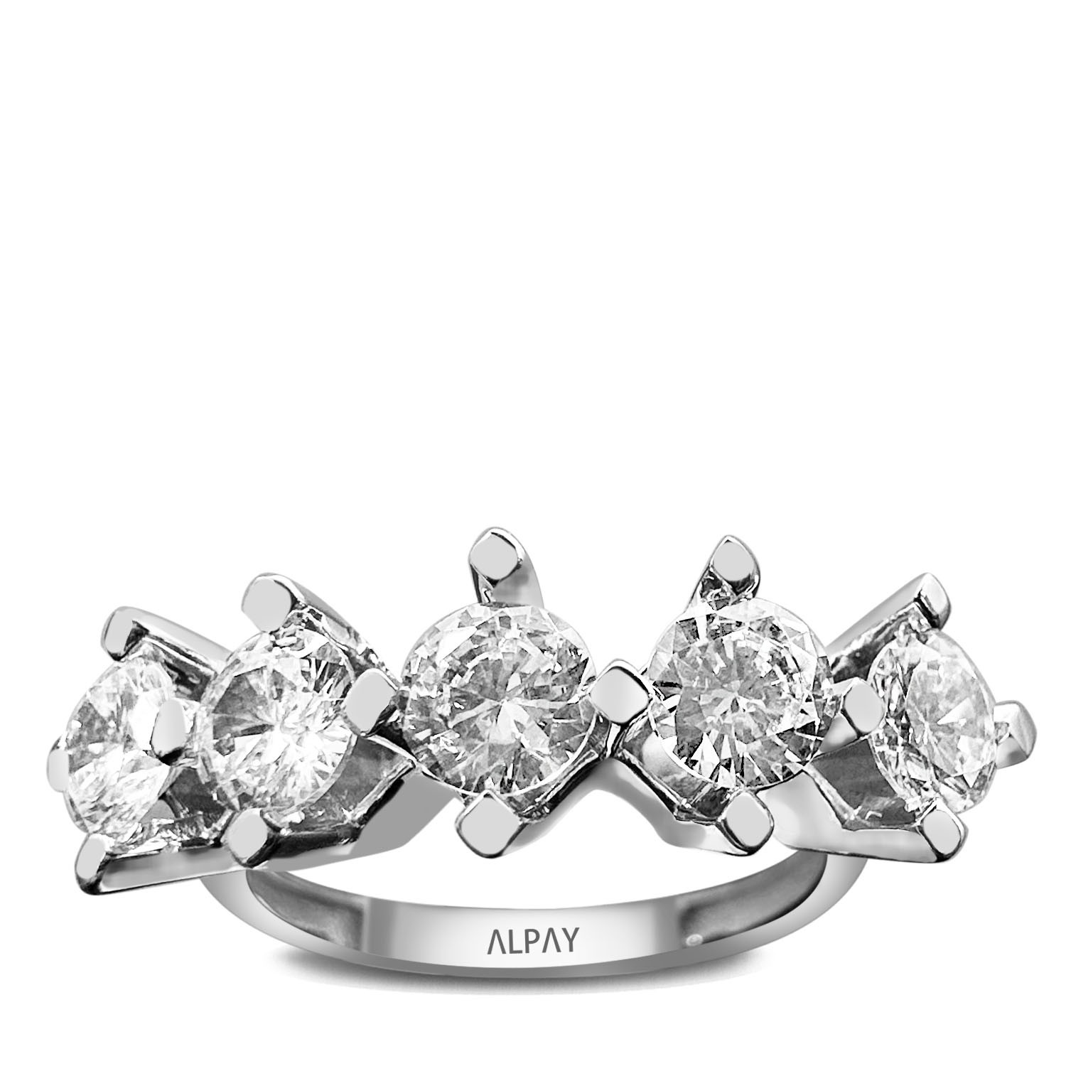 Alpay Jewellery 14 Ayar Altın Yüzük