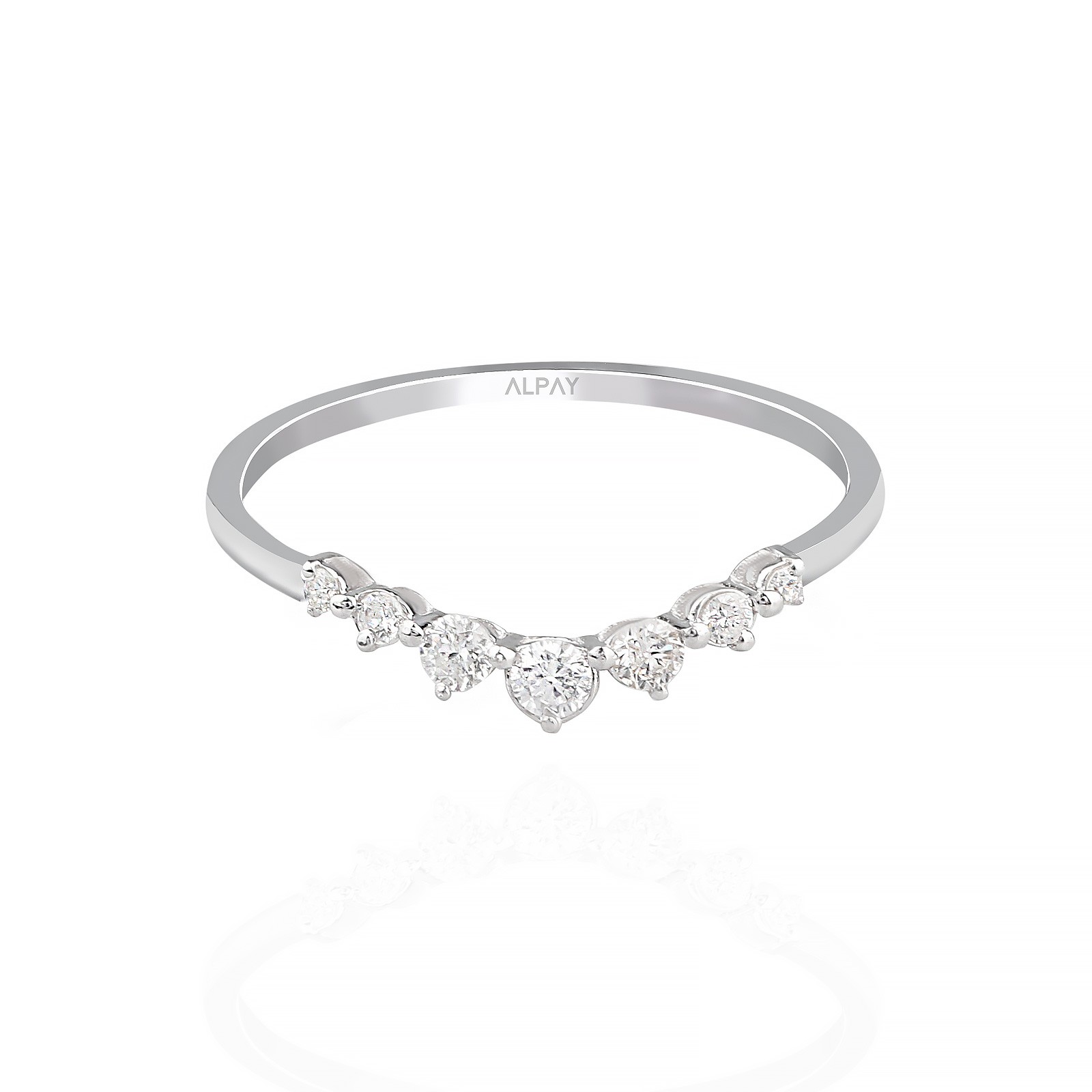Alpay Jewelery 0.16 Carat Diamond Ring