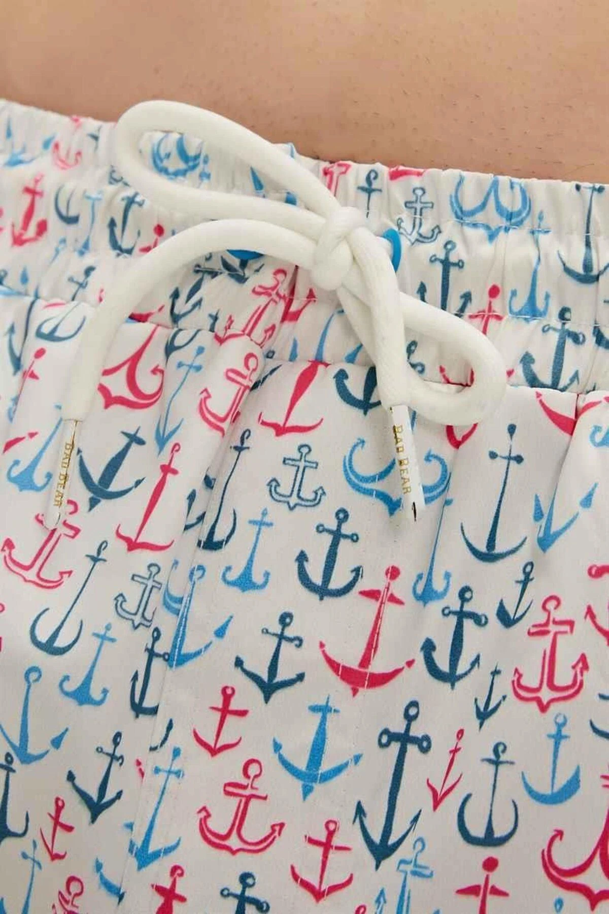 Bad Bear Anchor Erkek Beyaz Mayoşort