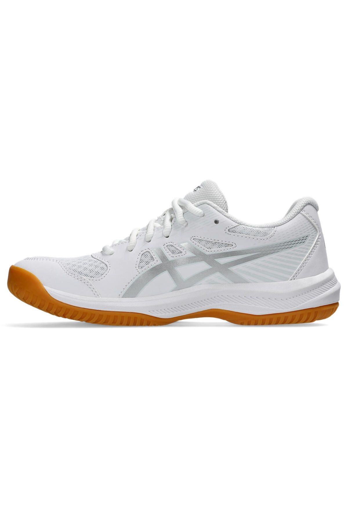 Asics Upcourt 6 Kadın Beyaz Voleybol Ayakkabısı 1072a107-100