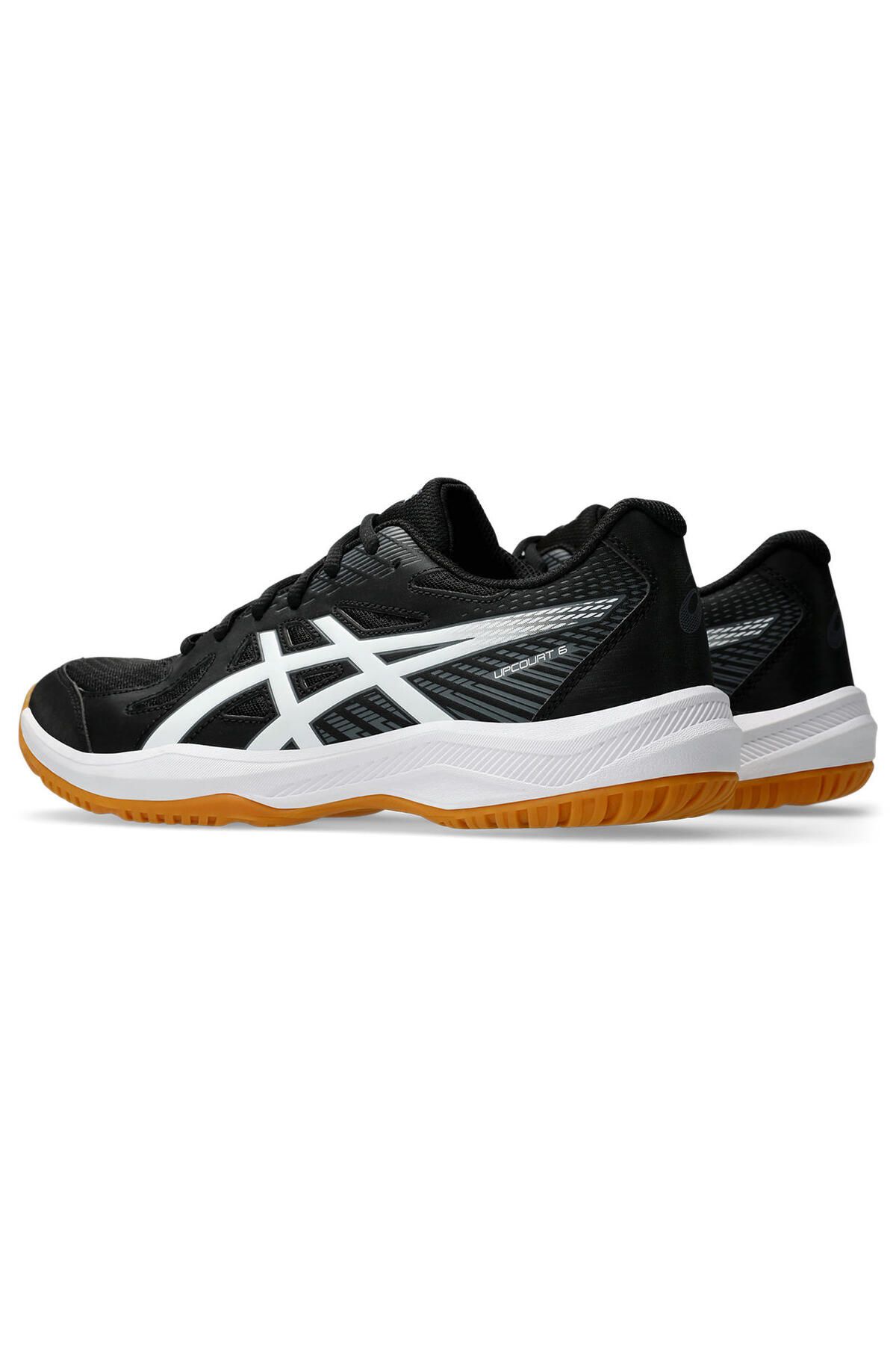 Asics Upcourt 6 Erkek Siyah Voleybol Ayakkabısı 1071a104-001