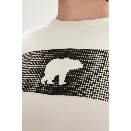 Bad Bear 19.02.12.007-C108 Fancy Erkek Beyaz Sweatshirt