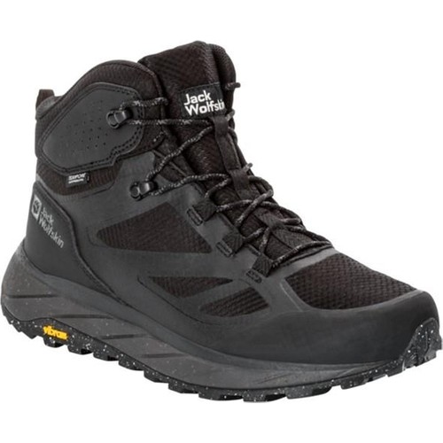 Jack Wolfskin Terraventure Texapore Mid M Erkek Siyah Outdoor Bot 