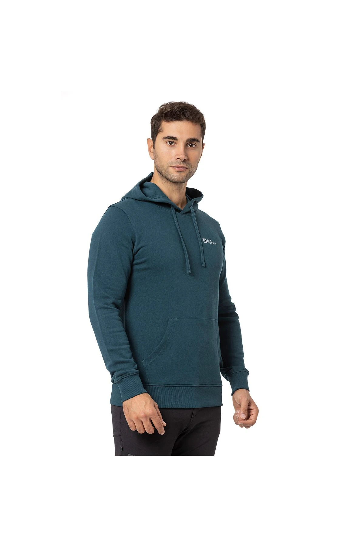 Jack Wolfskin Tommy Hoody Turuncu Erkek Kapüşonlu Sweatshirt