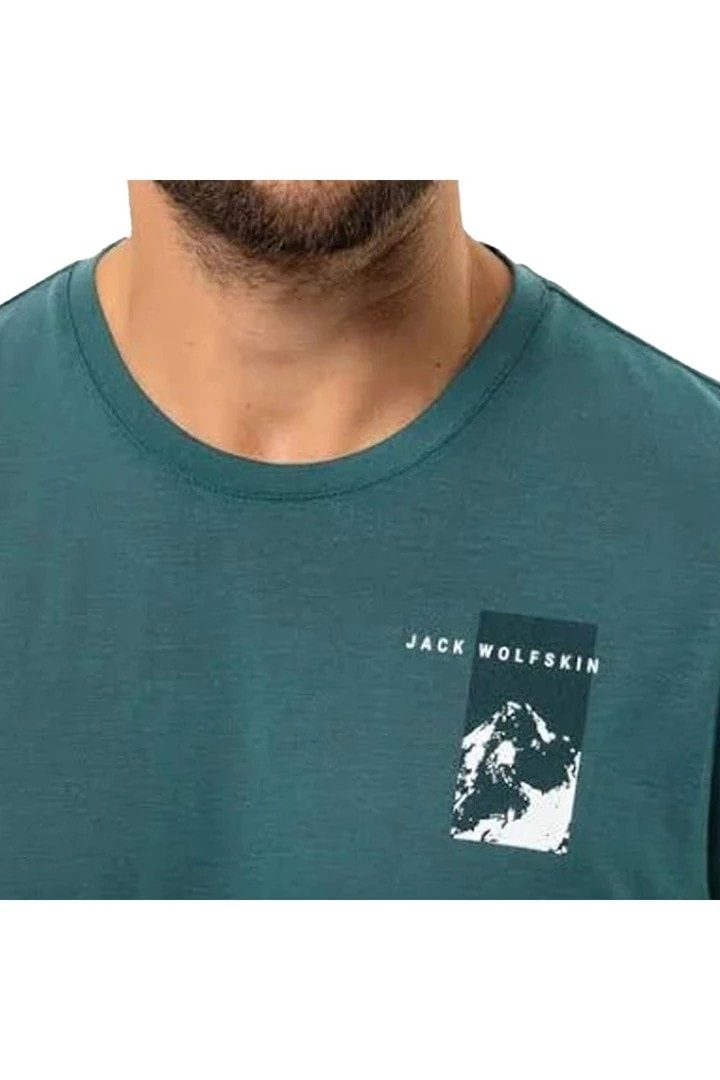 Jack Wolfskin Vonnan S/s Graphic T M Erkek T-shirt