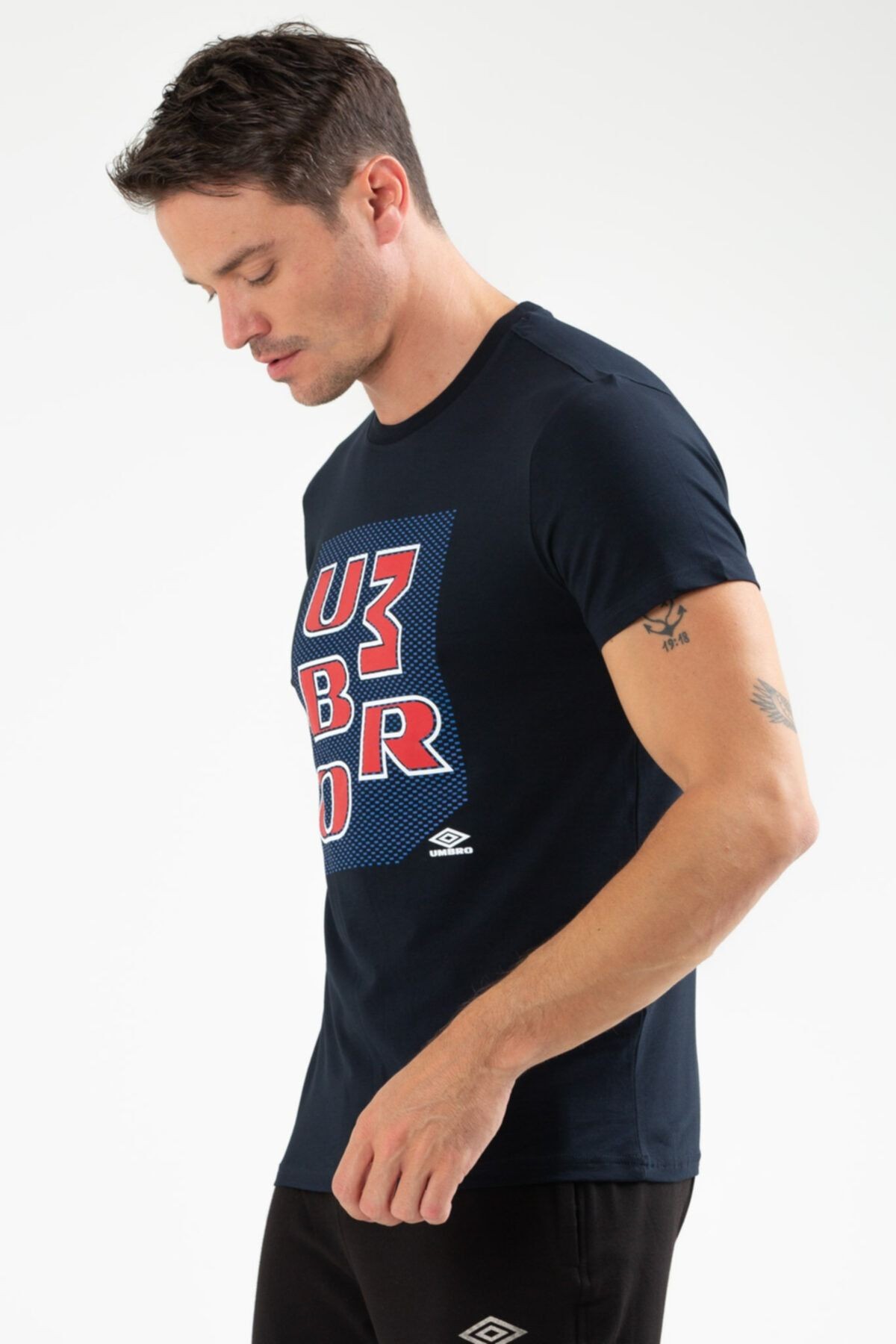UMBRO TF-0136 Umb Knut T-Shirt D.BLUE