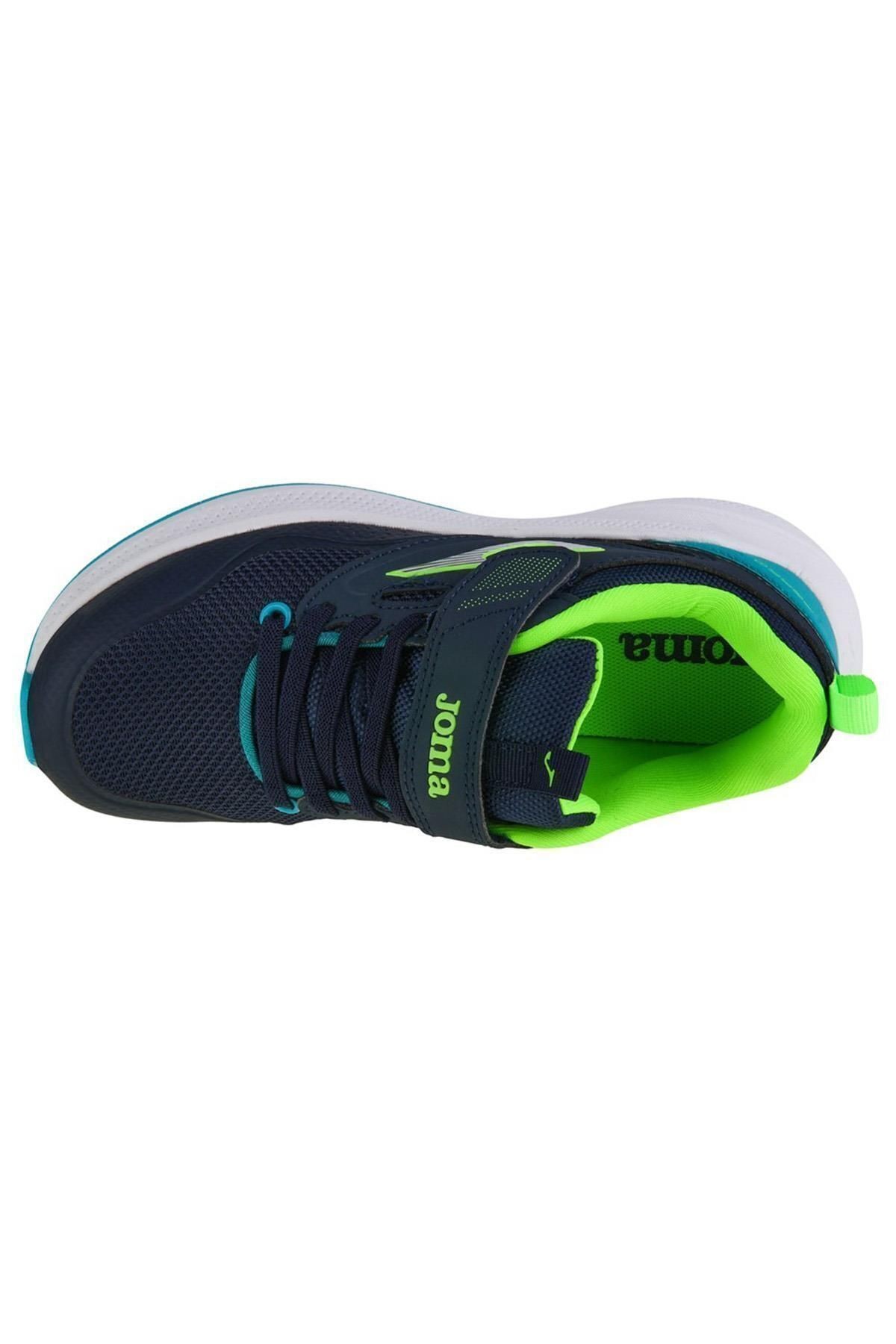 Joma Ferro Jr 2403 Navy Green JFERRS2403V Lacivert Yeşil Günlük Çocuk Ayakkabı
