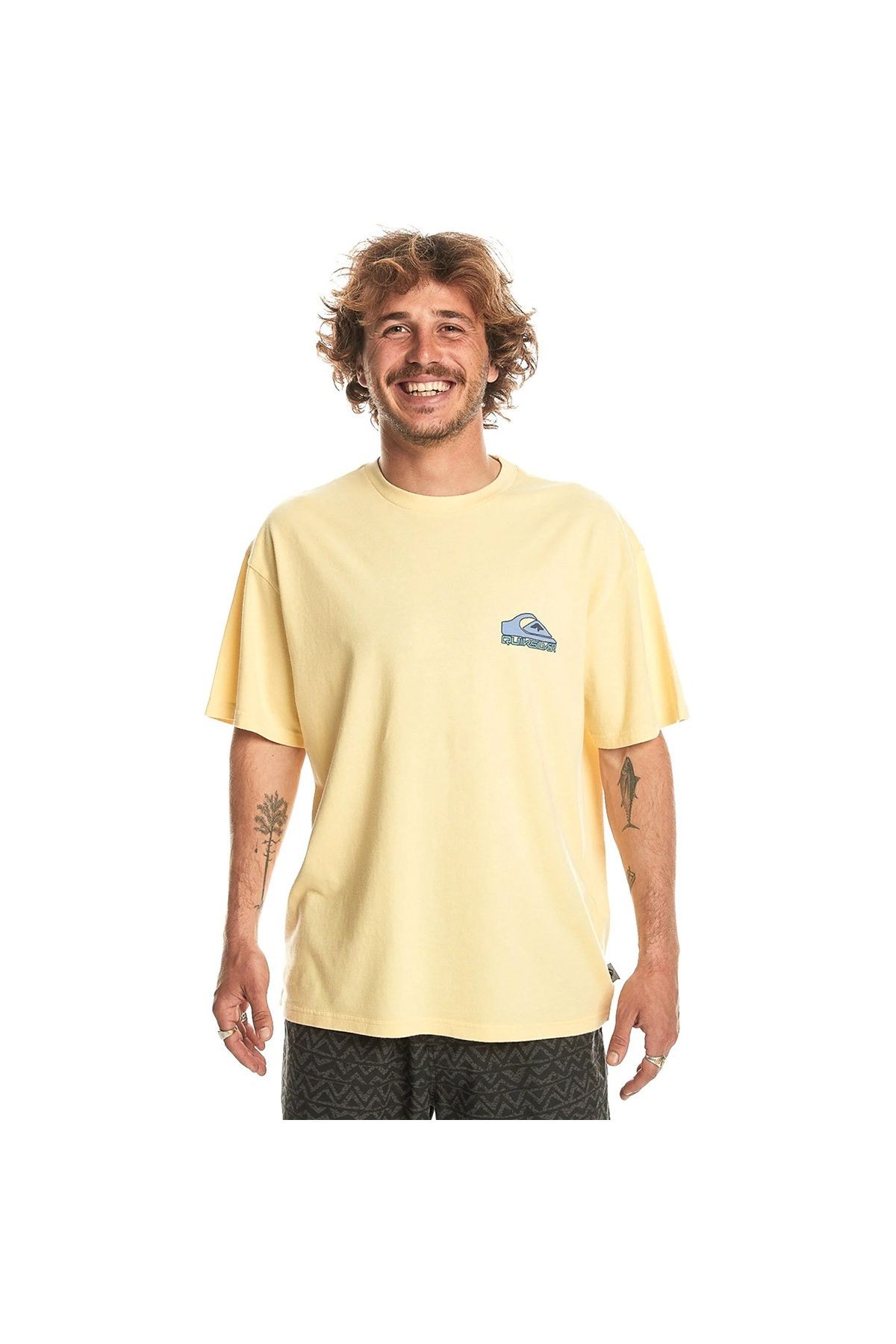 Quiksilver Take Us Back Logo Erkek Tişört EQYZT07654-16884