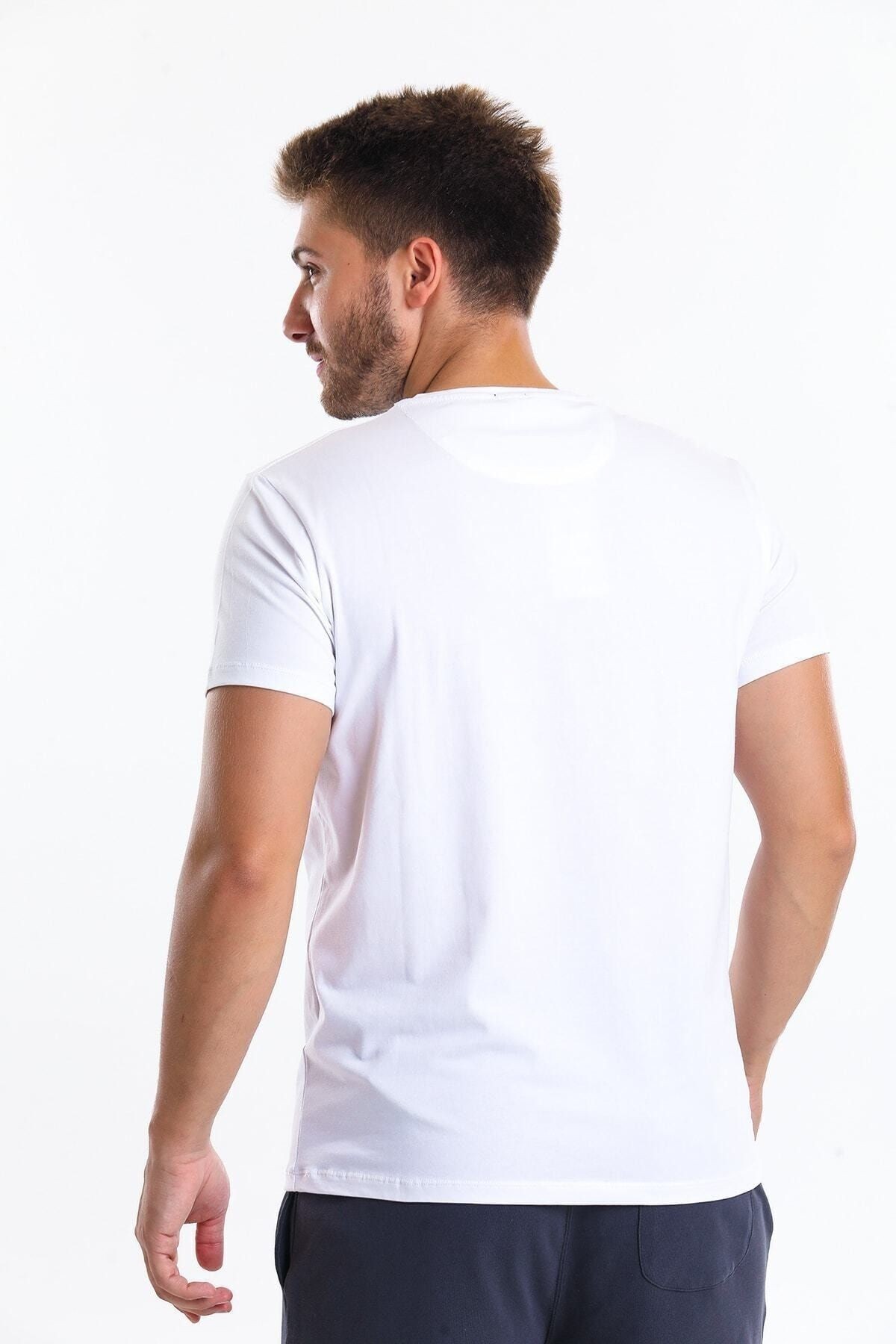 Superfly Men Tshirt Erkek Beyaz Tshirt 22588-24